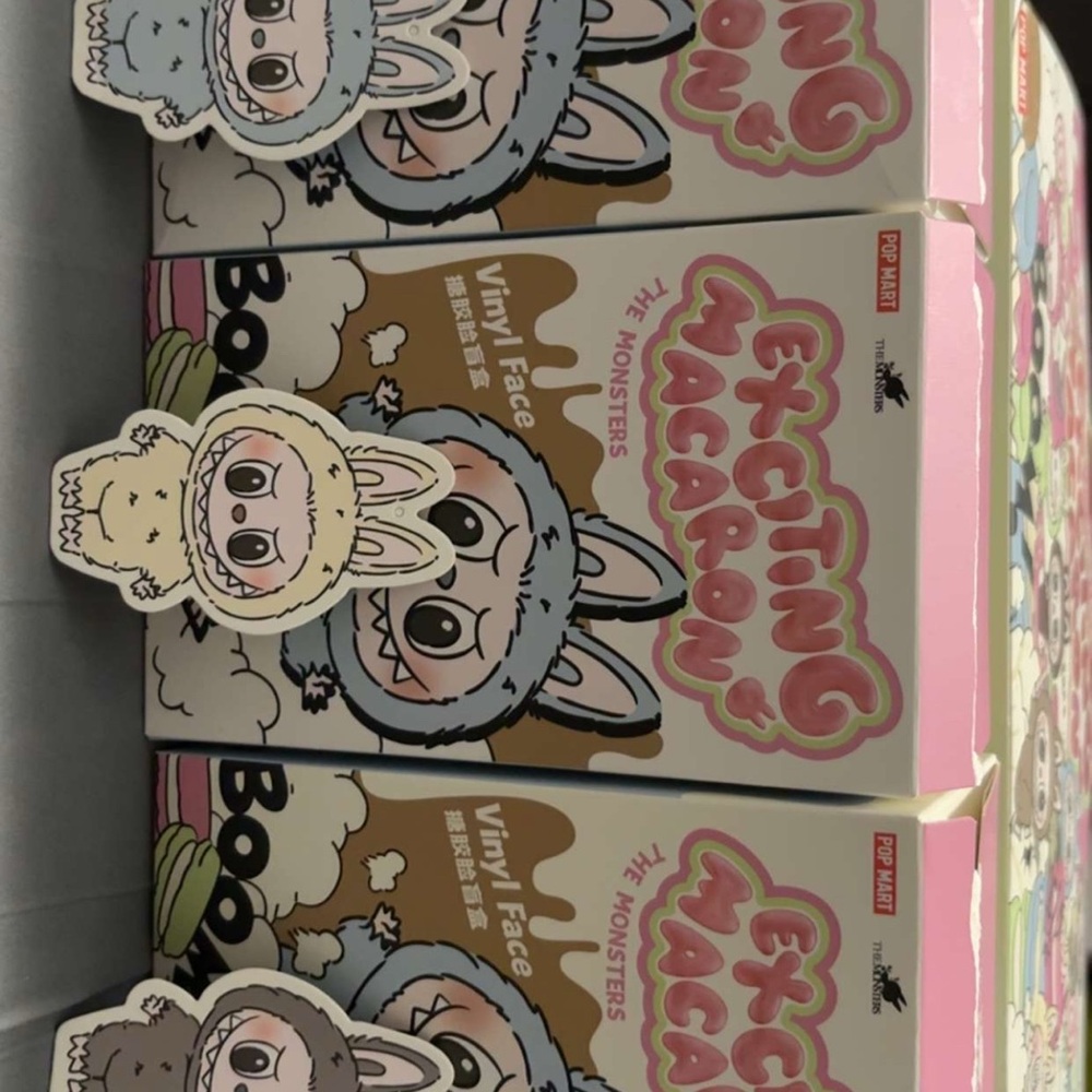 Exciting Macaron Vinyl Face Toy